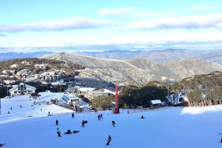 Горнолыжный курорт Австралии Требдо