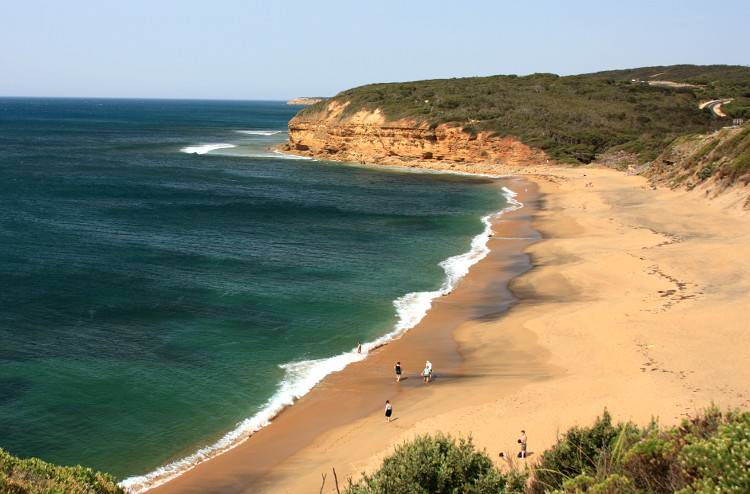 Пляжи вдоль Великой Океанской дороги