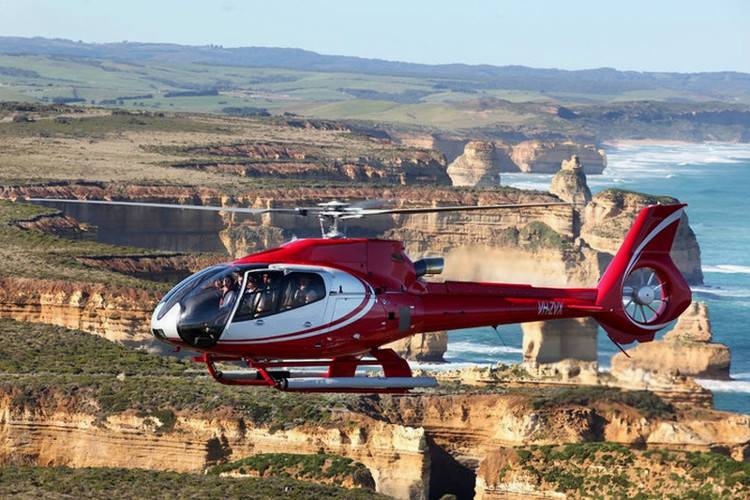 Прогулка на вертолете над 12 Апостолами, Мельбурн