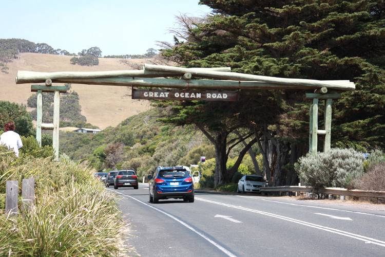Ворота - Начало Великой Океанской дороги, Австралия