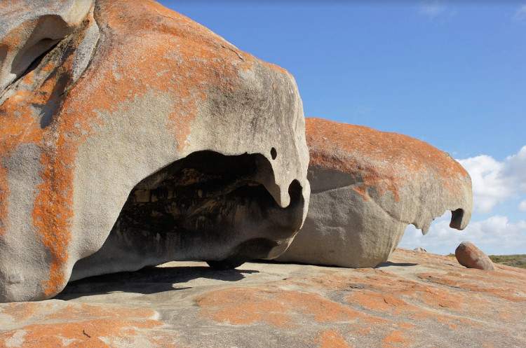 Гранитные скалы на острове Кенгуру