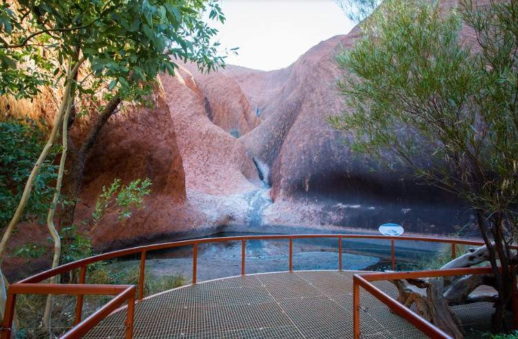 Оазис в Красной пустыне