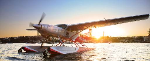 На гидроплане над Сиднеем