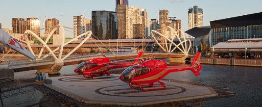 Полет на вертолете над Мельбурном