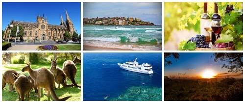 Маршрут Мельбурн-Сидней-Красный центр-Кернс по индивидуальной программе