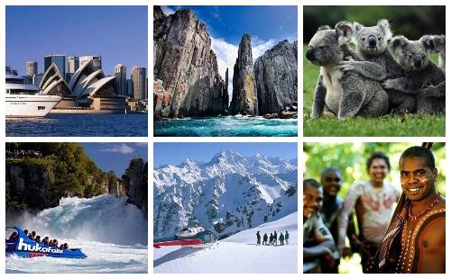Путешествие по Австралии и Новой Зеландии
